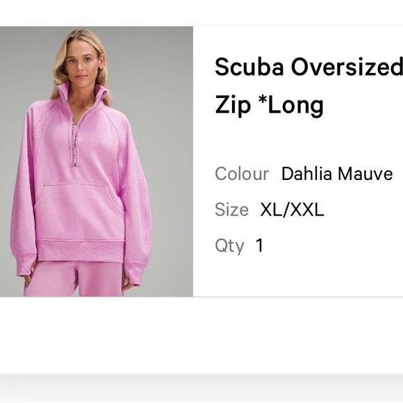 Lululemon Scuba Funnel-neck Half Zip - Picture 6 of 6